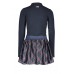 B.Nosy Girls dress with sporty check skirt Ink Blue Y108-5883
